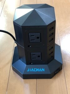 電源タップタワー式を買うならJIACHANな理由と感想とは？