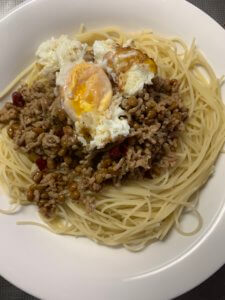 糖質制限におすすめな手軽で簡単豚挽肉パスタのレシピとお味は？