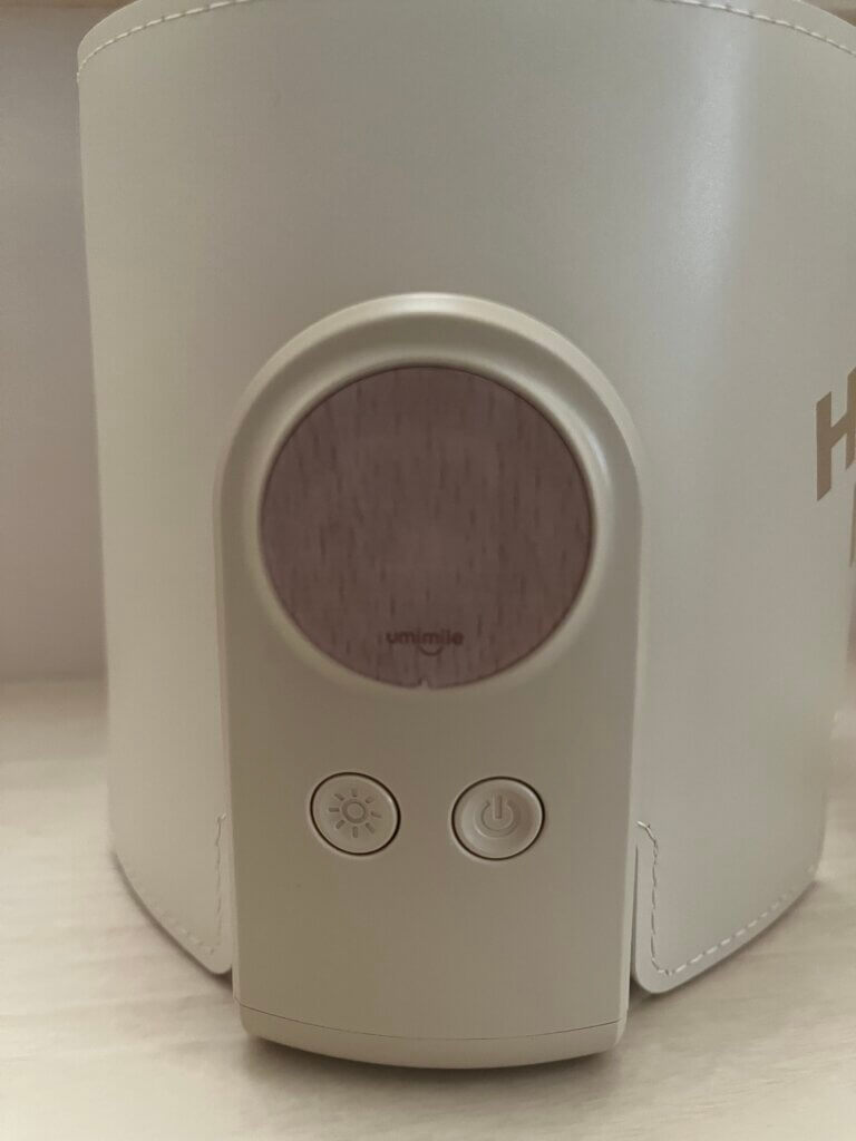 Umimile ミルクウォーマー 操作部