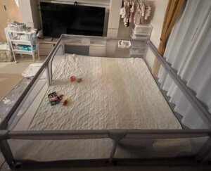 Caraz 4cmベビーマットレビュー｜ジョイントマットと何が違う？レビガードは必要？