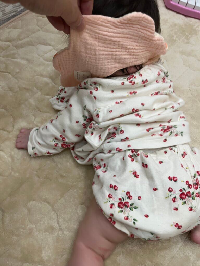 360度防水スタイ着用イメージ