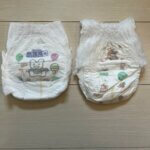 パンツおむつMサイズ比較|グーンとメリーズを実際に使った感想