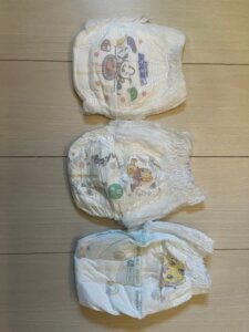 パンツおむつMサイズ比較｜パンパース・メリーズ・グーンを実際に使ってわかった違い